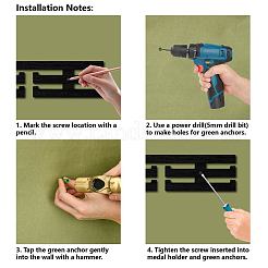Вешалка для медалей из модного дерева ODIS-WH0041-154