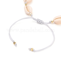 Verstellbare geflochtene Nylon-Fußkettchen&nbsp;AJEW-AN00318