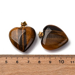 Природных тигровый глаз подвески&nbsp;G-G287-01G-06