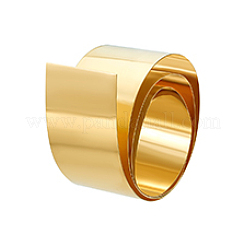 1м плоские латунные рулоны&nbsp;DIY-WH0308-770