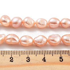 Нити из натурального культивированного пресноводного жемчуга PEAR-P062-28G