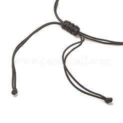 Плетеный браслет из бисера в форме раковины из сплава для женщин&nbsp;BJEW-JB08303