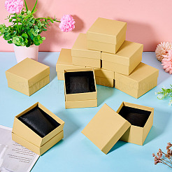 Прямоугольные бумажные подарочные коробки для ювелирных изделий&nbsp;CON-TAC0010-91G