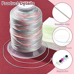 Fil rond en polyester teinté en segments&nbsp;OCOR-CJC0007-02
