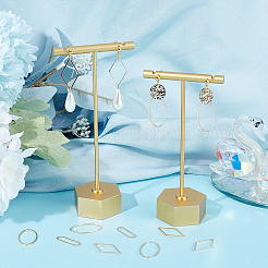 60 шт. 3 стильных соединительных кольца из латуни с покрытием KK-BBC0003-08