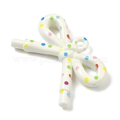 Непрозрачные печатные акриловые подвески&nbsp;MACR-I040-01F