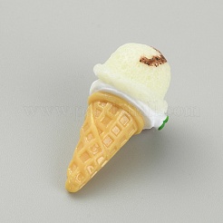 Кабошоны для мороженого из непрозрачной смолы&nbsp;CRES-CJC0009-01A