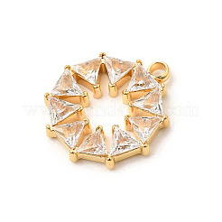 Подвески из нержавеющей стали 304 с микропаве из кубического циркония&nbsp;STAS-P431-15G