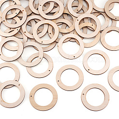 Неокрашенного дерева подвески WOOD-TA0001-46B