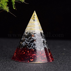 Générateurs d'énergie de résine de pyramide d'orgonite&nbsp;PW-WG62A26-01