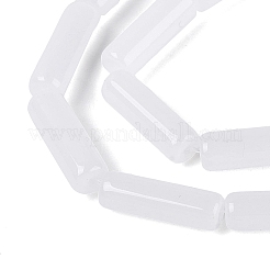 Abalorios de vidrio jade de imitación hebras&nbsp;GLAA-N070-01A-B01
