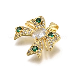 Латунные микро проложить кубического циркония подвески&nbsp;KK-K401-19G-01