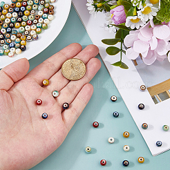 120шт 12 цвета фарфоровые бусины ручной работы&nbsp;PORC-DC0001-14