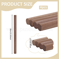 Палочки из черного ореха&nbsp;FIND-WH0366-126A