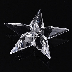 Прозрачные акриловые подвески X-TACR-T028-09A