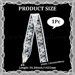 1 шт. кружевные повязки на голову из хлопка и полиэстера для женщин&nbsp;AJEW-CY0001-73B