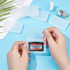Boîtes en plastique rectangle&nbsp;CON-WH0087-19
