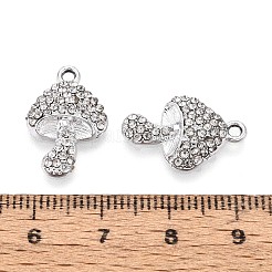 Подвески из сплава со стразами&nbsp;PALLOY-T091-26M-P