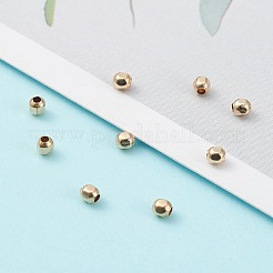 Шарики из желтого золота&nbsp;KK-L183-035D