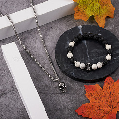 7 шт. 7 бусины из нержавеющей стали 304&nbsp;FIND-PJ0001-15