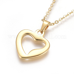 Подвески из нержавеющей стали 304 NJEW-F275-14G