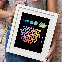 Трафареты для штампов из нержавеющей стали DIY-WH0279-038