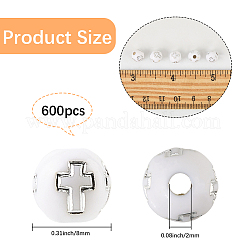 600 шт. Покрытие акриловыми бусинами&nbsp;PACR-PA0001-10A