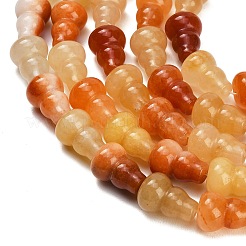 Natürliche goldene Seidenjadeperlenstränge&nbsp;GG-CBA47A4-A01-18X13MM