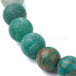 Круглые браслеты из амазонита&nbsp;BJEW-TA00514-03