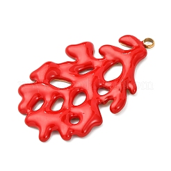 Подвески из нержавеющей стали 304 с эмалью&nbsp;LS-STAS-B112-01G-06