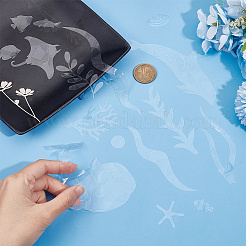 Наклейки на стекло из пвх DIY-WH0449-56