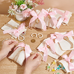 Мешки мешка шнурка упаковки мешка мешка имитационные полиэфирные ABAG-AB00003