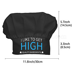 Хлопковые поварские колпаки AJEW-WH0242-028