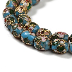 Бусины ручной работы перегородчатой CLB-F001-01B