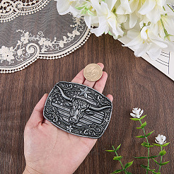 Boutons de ceinture en alliage&nbsp;FIND-WH20039-006A-AS