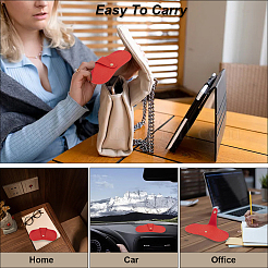 Футляр для очков из искусственной кожи&nbsp;AJEW-CN0003-59E