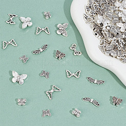 108шт 9 стиля бусины из сплава в тибетском стиле FIND-NB0005-14