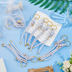 10шт брелок из полиэфирного шнура&nbsp;KEYC-FH00047