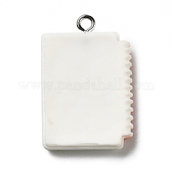 Подвески из непрозрачной смолы RESI-D055-029P