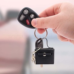 1 шт. портативная сумка-брелок из искусственной кожи&nbsp;AJEW-CL0001-06A