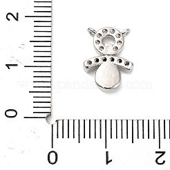 Латунные микро проложить кубического циркония подвески&nbsp;KK-L229-51P