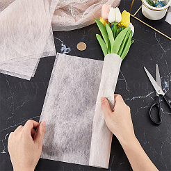 Carta da regalo artigianale per bouquet in cotone al latte&nbsp;DIY-WH20007-28B