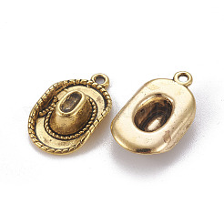 Colgantes de la aleación de estilo tibetano&nbsp;TIBEP-4422-AG-NR