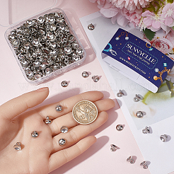 300 шт. пластиковые колпачки для бусин KY-SC0001-99