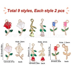 Подвески из эмали и сплава&nbsp;PALLOY-SC0002-76