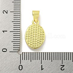 Emaille-Anhänger aus Messing mit Gestellbeschichtung&nbsp;KK-B091-15G