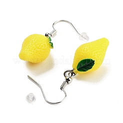 3 set di orecchini pendenti in acrilico estivo per mais&nbsp;EJEW-F336-01E