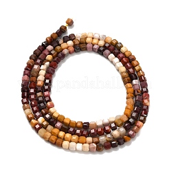 Природные mookaite бисер нитей G-L634-D03-2.5x2.5mm