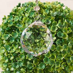 Стеклянные подвески каплевидный прозрачный k9 DJEW-SZ0001-02P