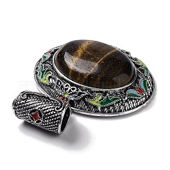 Природных тигровый глаз подвески&nbsp;FIND-A041-03AS-03